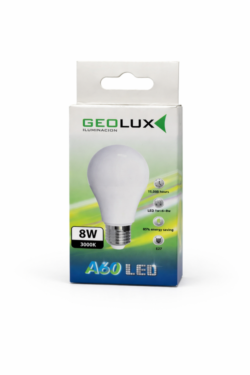 Ampolleta LED A60 8W E27