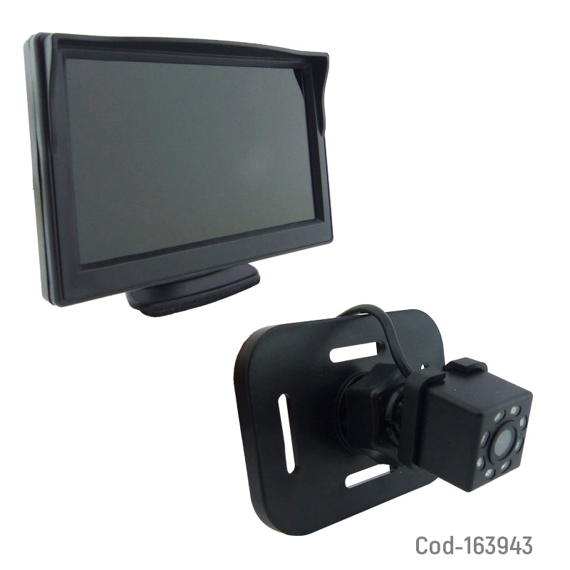 Pantalla 5 Pulgadas Y Cámara Para Auto