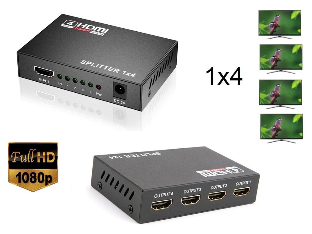 Spliter Activo Hdmi 1X4 Fastlink