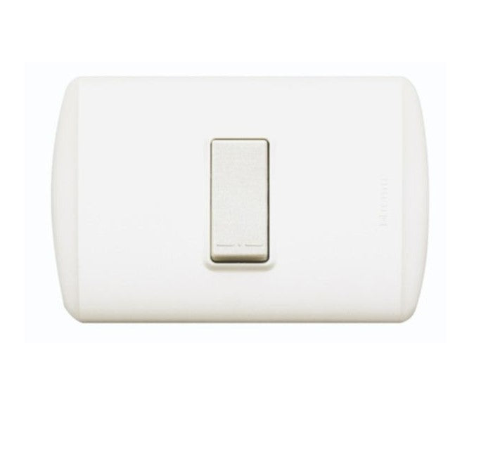 Interruptor simple (9/12) 10 A Blanco