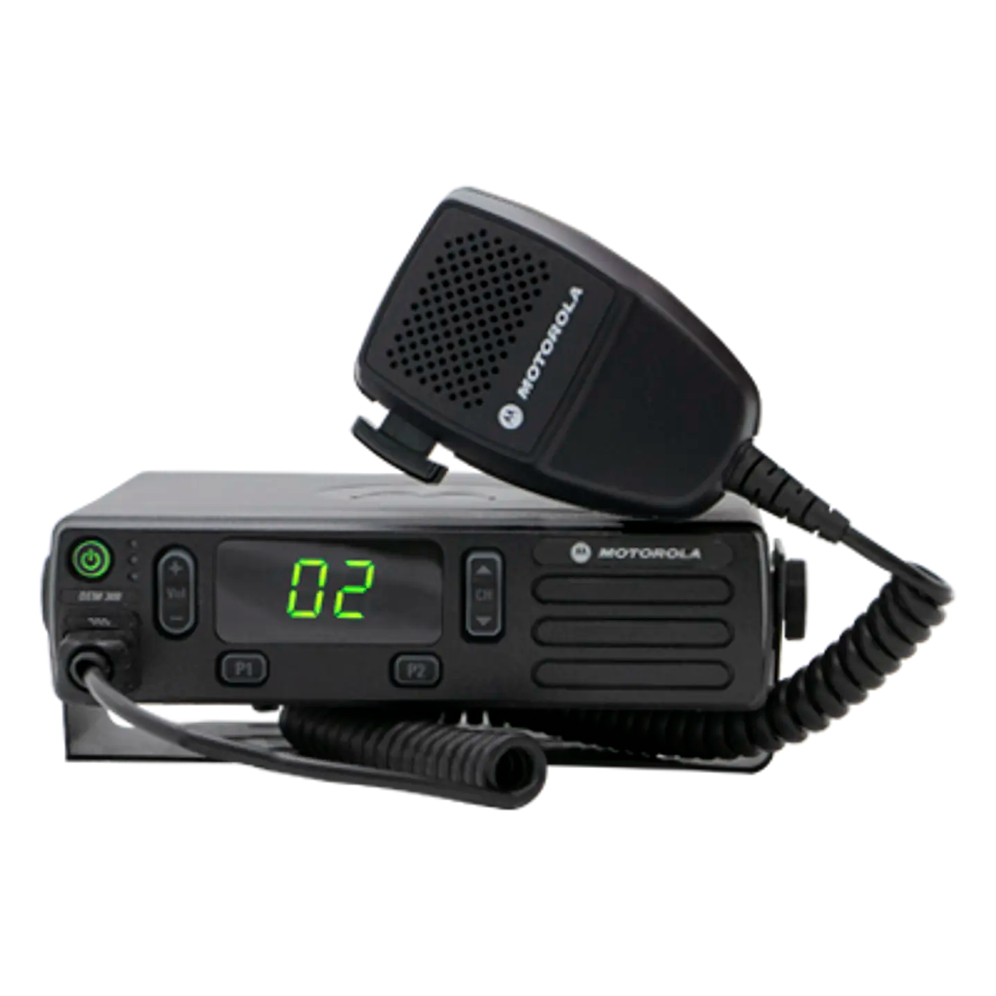 Móvil DEM300 Digital, 16 Canales, 25 W, VHF.
