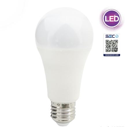 Ampolleta LED 15Watt Luz Fria, Megabright E-27