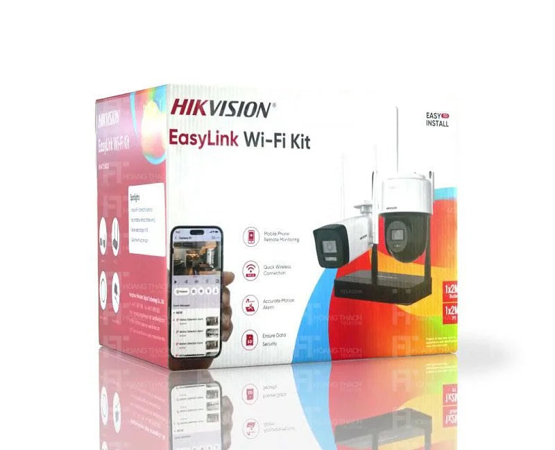 Kit Hikvision Easy Link con NVS 2MP WIFI DS-J142I(STD)/NKS422W03H