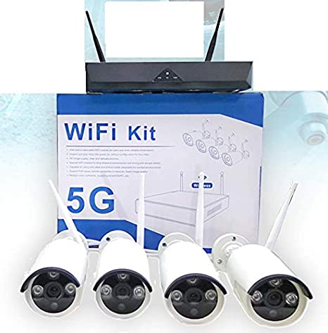 kit 4 Cámaras inalámbricas 5g