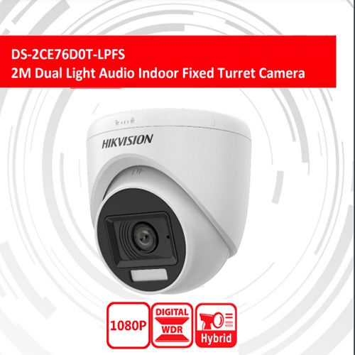 Camara Domo Hikvision 2MP Smart Dual IR20