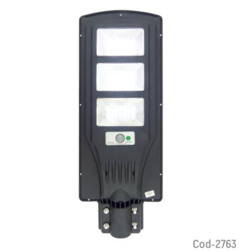Foco Solar 120 LED, 90Watt Con Sensor, Ideal Para Poste, Con Sensor.