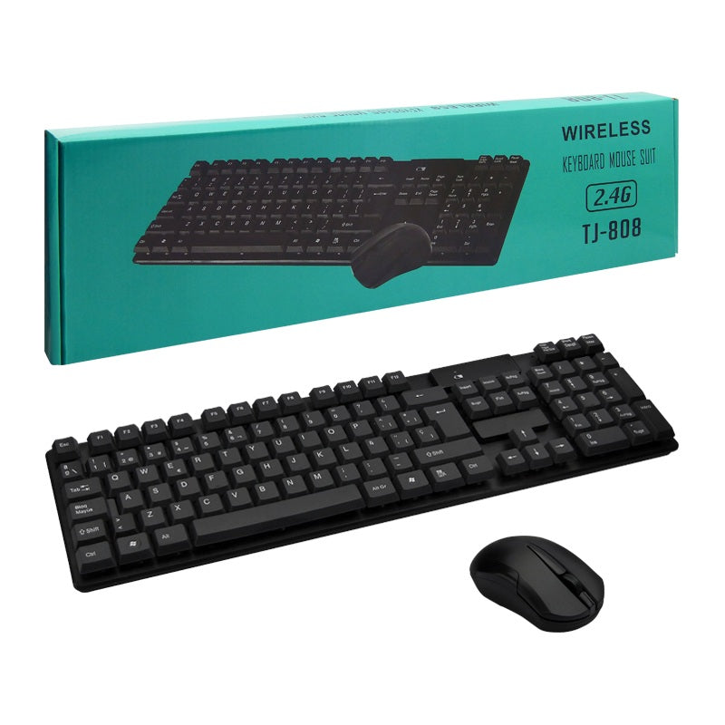 Teclado + Mouse Inalambrico Modelo TJ-808