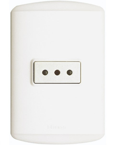ENCHUFE EMBUTIDO MODUS BLANCO 10A 250V BTICINO REF 1105BN