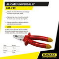 KM729 ALICATE UNIVERSAL KAMASA 8＂