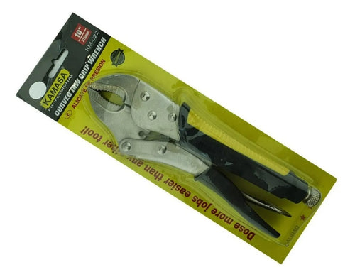 Alicate De Presion Quijada Curva 10 Pulgada Kamasa