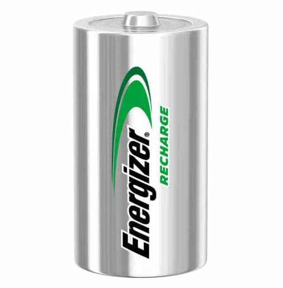 Pila D Recargable Energizer 2500mAh 1,2V 2 Unidades
