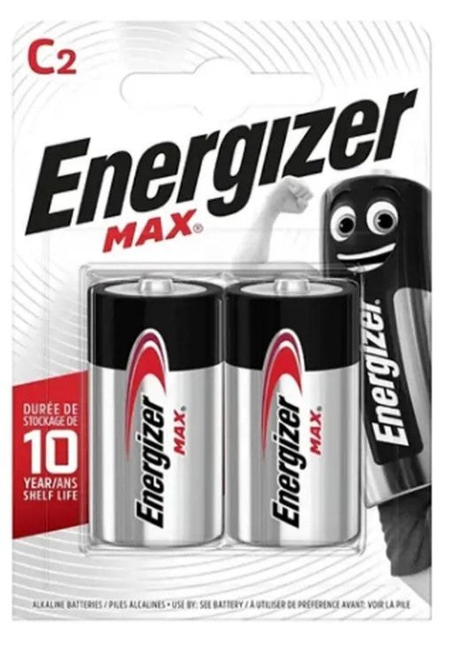 Pack De Pilas Energizer Max  C X2 Unidades