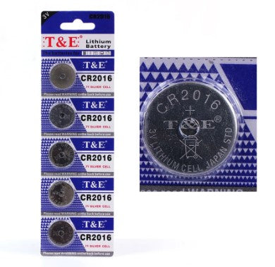 Pila Cr2016 Cr2025 Cr2032 3v X 5 Unidades Silver Lithium