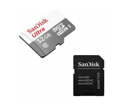 Tarjeta De Memoria Sandisk Microsd 32gb Clase 10 100mbps