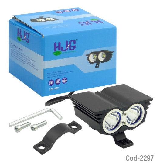 Neblinero LED CREE, Modelo Buho Para Moto