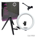 Kit Aro LED 10” + Tripode De Mesa Para Smartphone