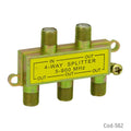 Spliter Metalico, 1 Entrada 4 Salidas