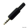 Plug De 3.5Mm Estereo, Plastico.