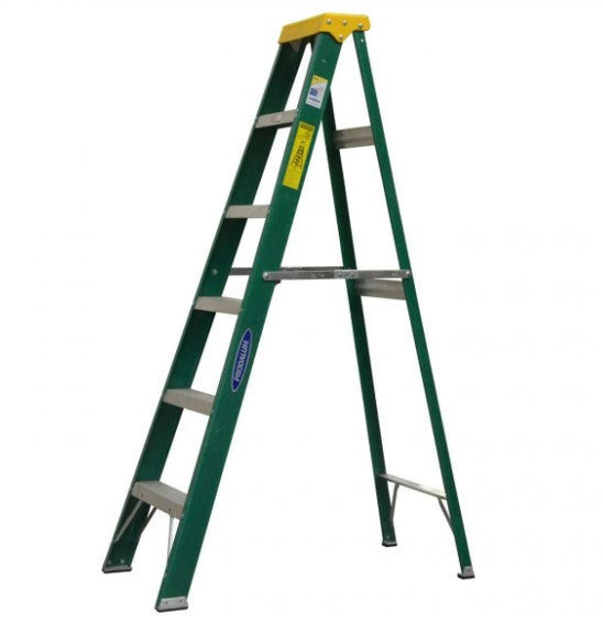 Escalera Tijera Fibra Vidrio 6 Inco Profesional