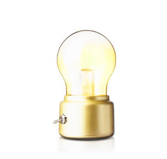 Ampolleta Mini Decorativa USB, Luz Cálida Recargable
