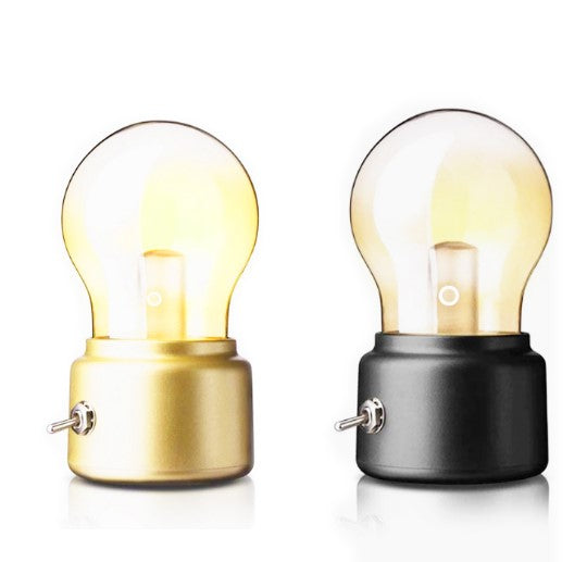 Ampolleta Mini Decorativa USB, Luz Cálida Recargable