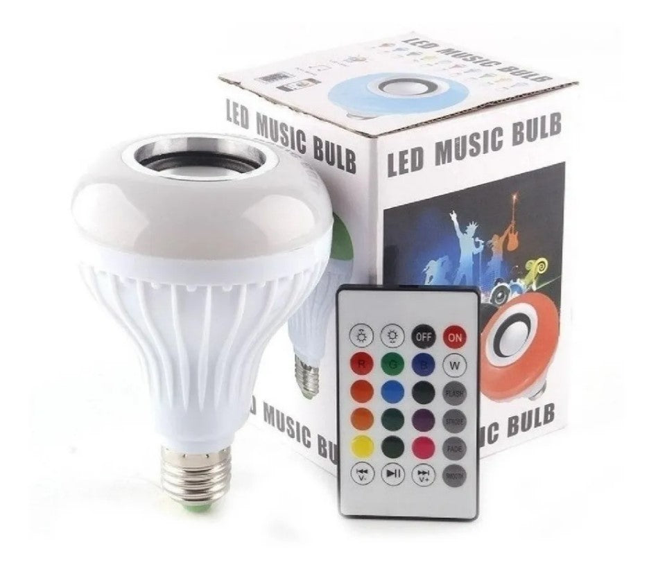 Ampolleta Parlante Led Con Bluetooth