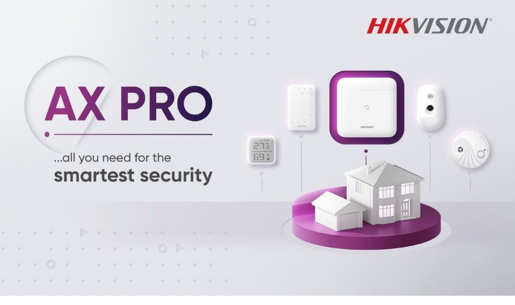 KIT de Alarma AXPro Hikvision WIFI/4G