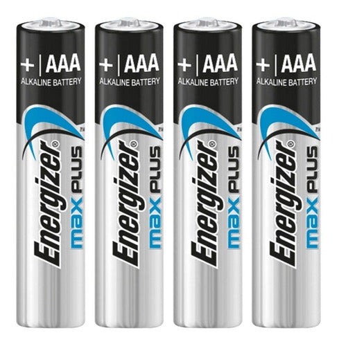 PILAS ENERGIZER MAX PLUS TAMAÑO AAA (4 UNIDADES)