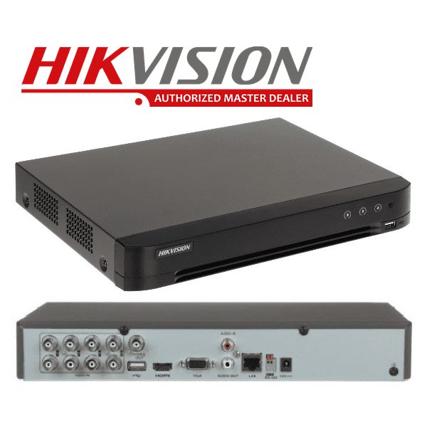 DVR 8Ch 1080P AcuSense iDS-7208HQHI-M1/S Hikvision