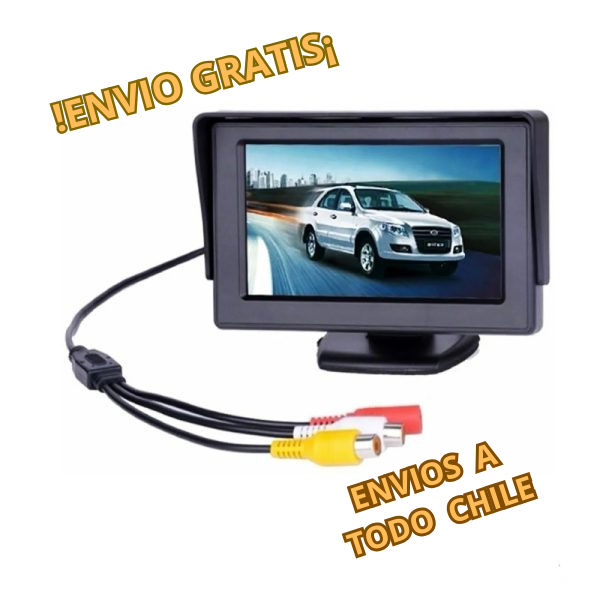 Pantalla 5 Pulgadas Y Cámara Para Auto