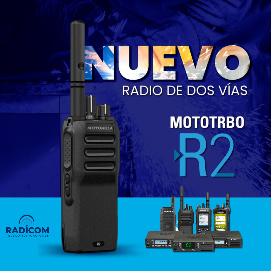 Radio Portátil Mototrbo R2 Motorola Digital