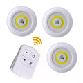 SET 3 LUCES LED CON CONTROL REMOTO