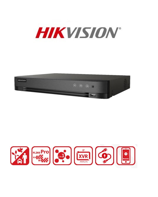 DVR TVI 8 Canales 1080P Lite DS-7208HGHI-M1(C) Hikvision