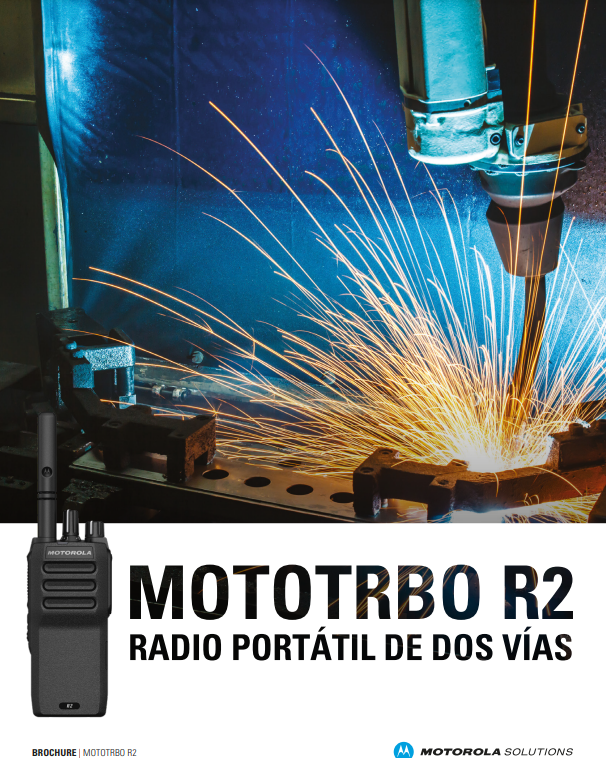 Radio Portátil Mototrbo R2 Motorola Digital