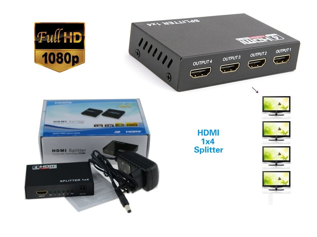 Spliter Activo Hdmi 1X4 Fastlink