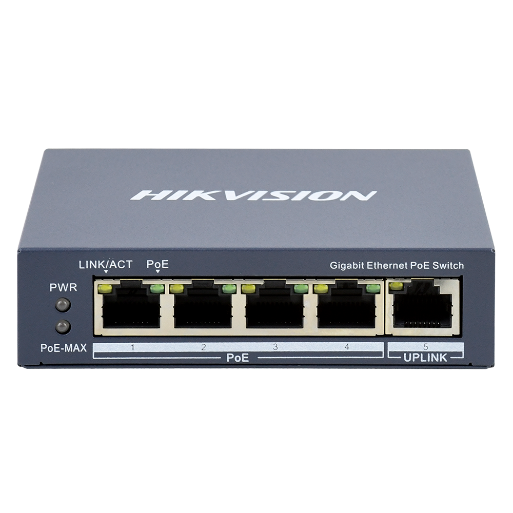 Switch POE Smart Managed Hikvision 4FE
