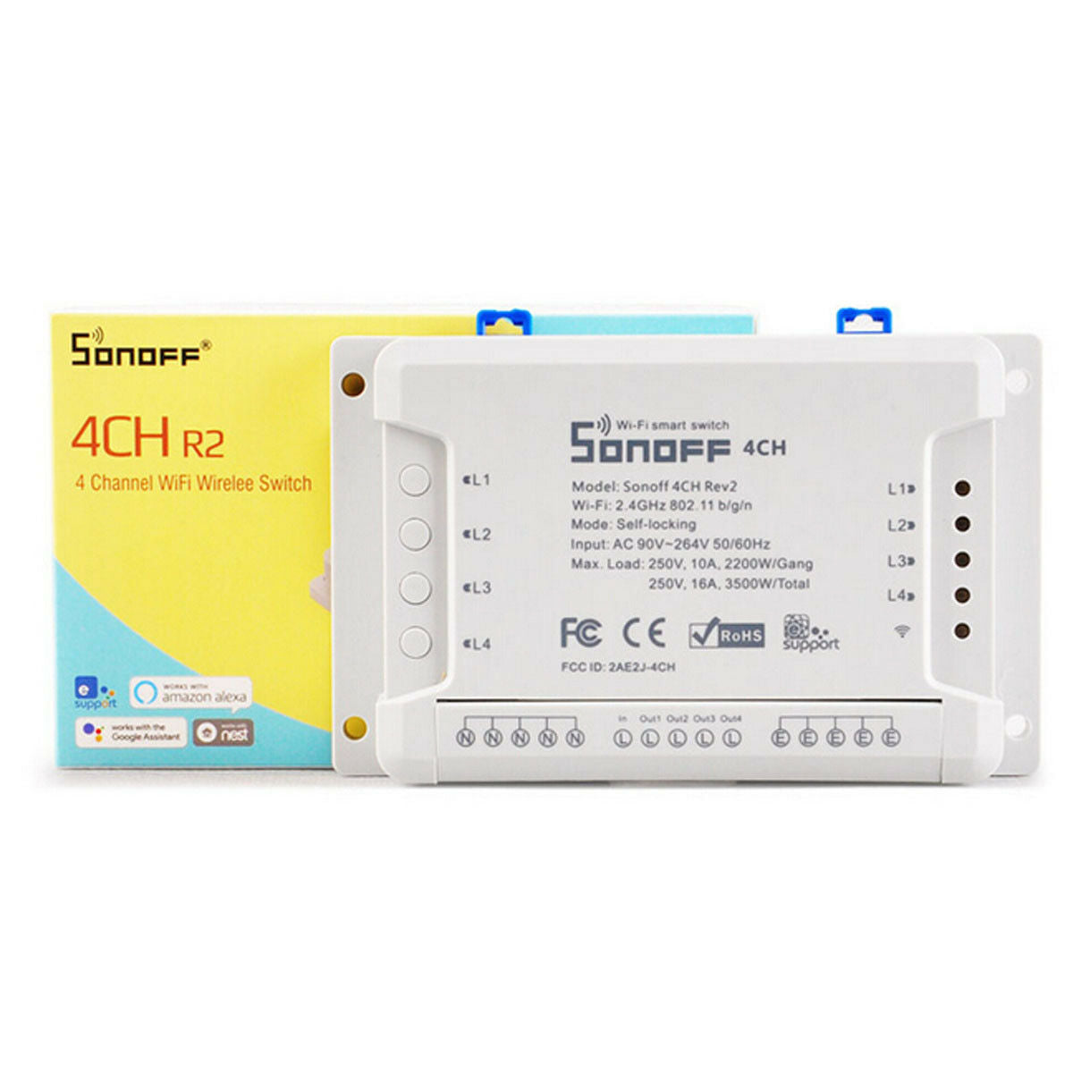 Sonoff 4CH R2 Canales