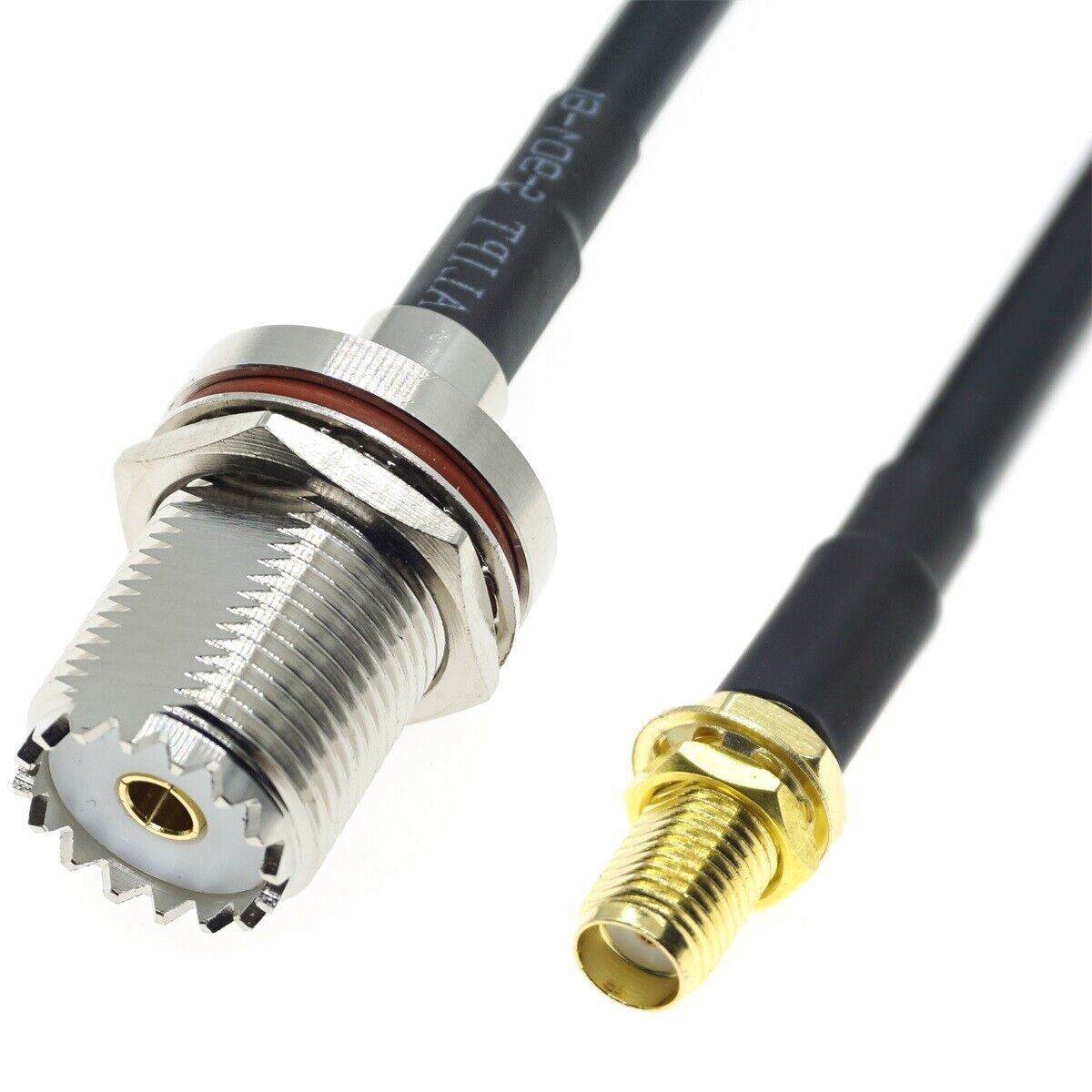 SMA hembra a UHF hembra SO239 conector lote RF puente cable coaxial RG58