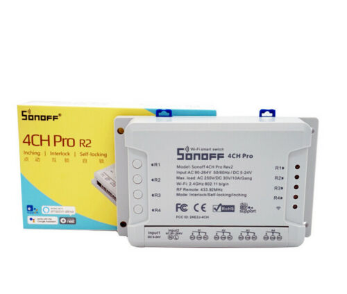 Sonoff 4CH R2 Canales