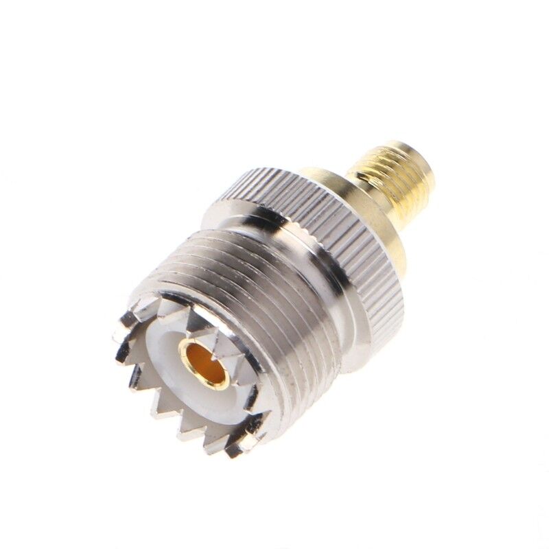 Adaptador conector coaxial RF SO-239 SO239 SO239 hembra SMA hembra a UHF