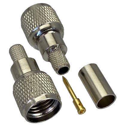 Mini UHF miniUHF enchufe macho crimp RG58