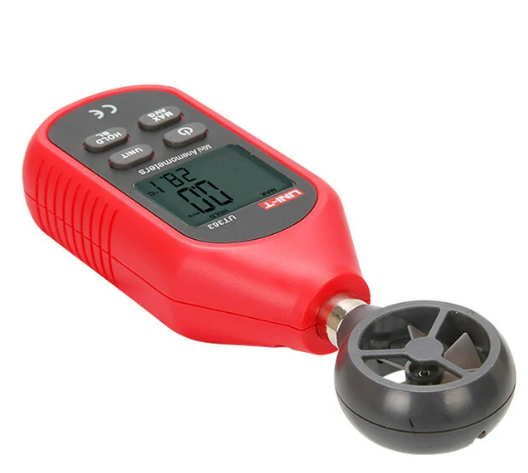Uni-t Ut363 Mini Pantalla Lcd Anemómetro Digital Velocidad D